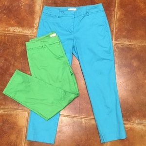 New York & Company Stretch Capris **TWO pair**